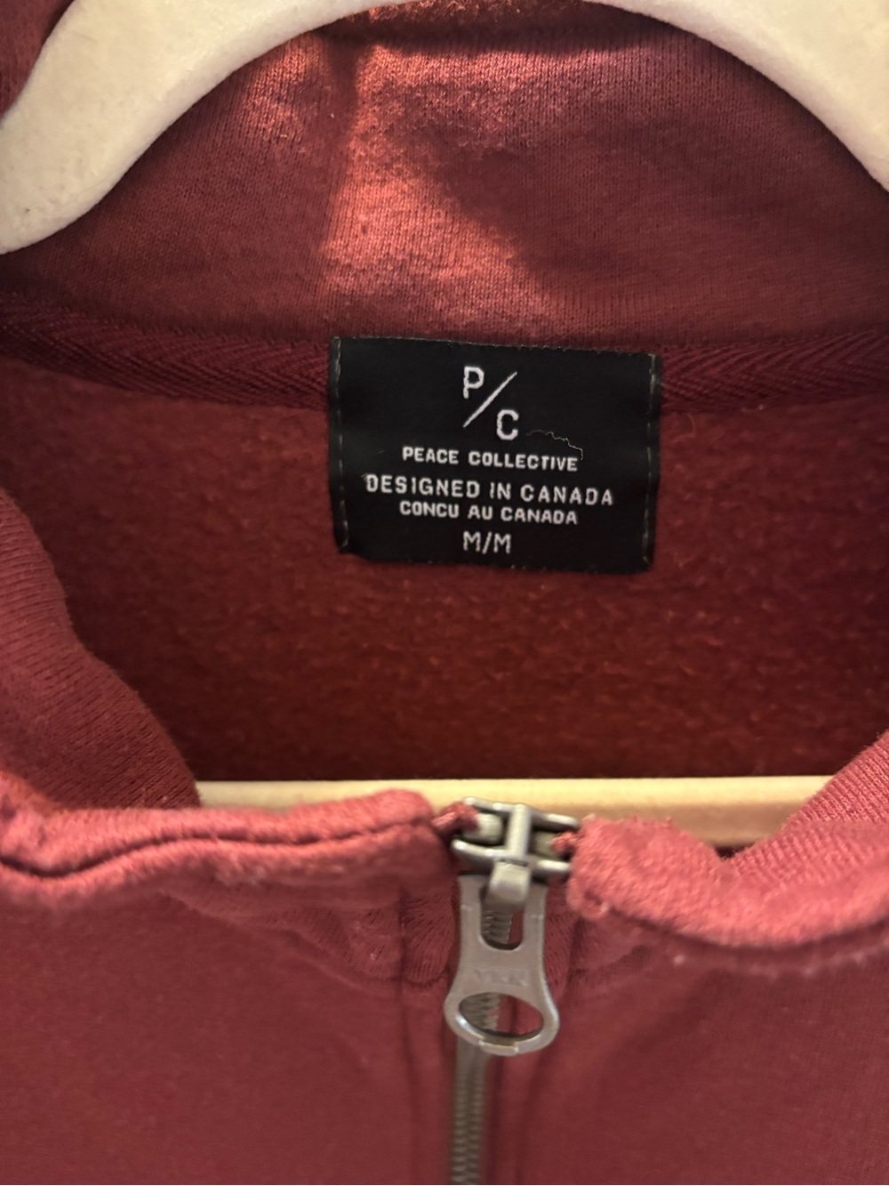 P/C San Francisco 49ers Quarter-Zip Maroon - Picture 4 of 8